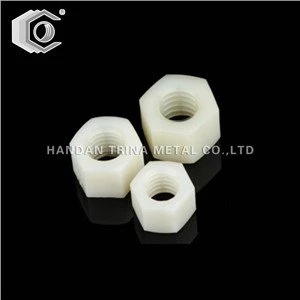 DIN934 Piuliță hexagonală din nailon din plastic